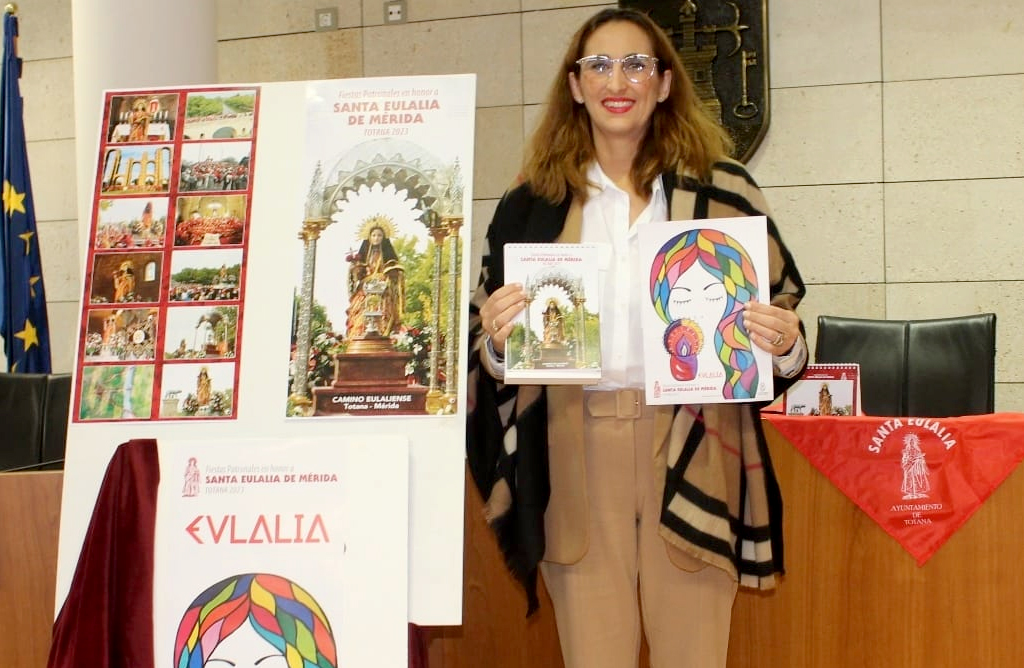 Un calendario con imágenes del Camino Eulaliense ilustra el programa de fiestas 
